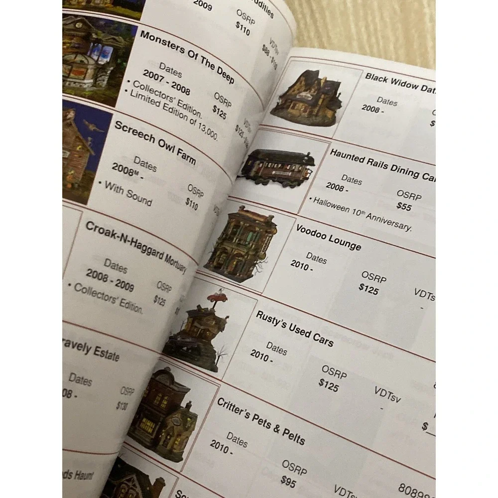 Department 56 Village D-tails 2nd Edition Reference Secondary Market Guide